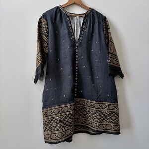 SPELL & THE GYPSY Collective Muwala Embroidered Tunic Dress